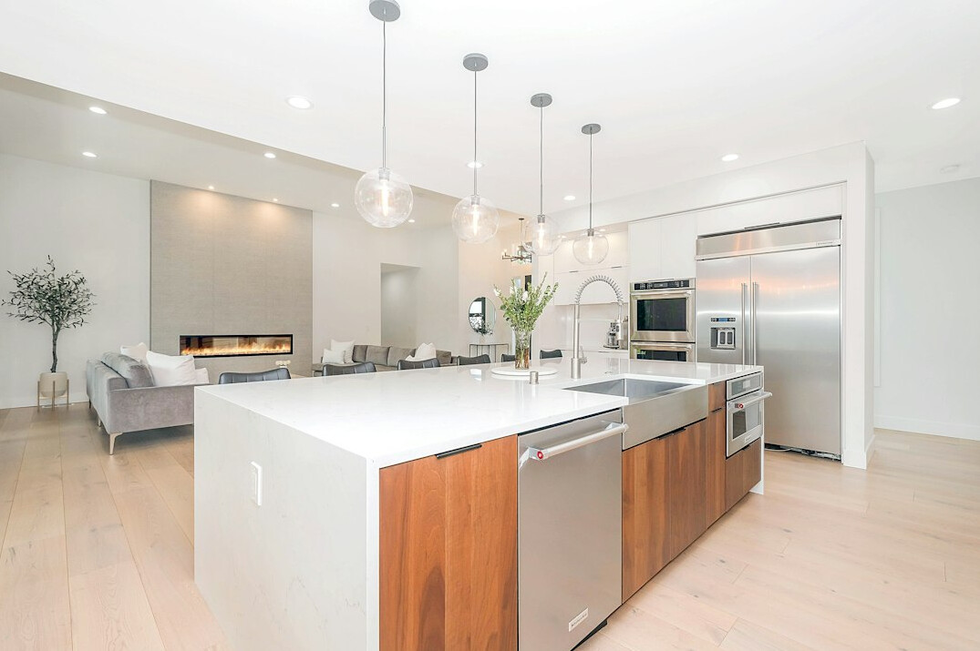 modern kitchen celebrity home