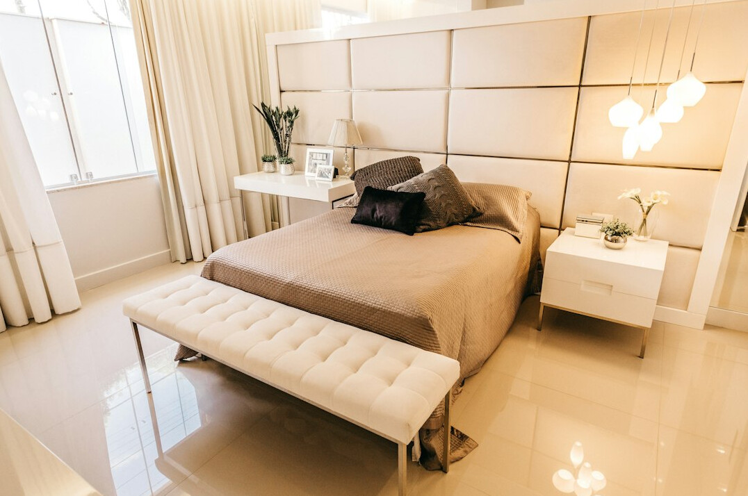 celebrity bedroom modern design