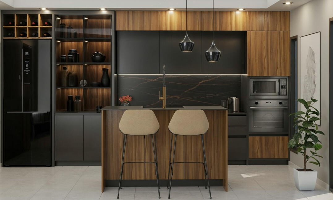 luxury kitchen interior