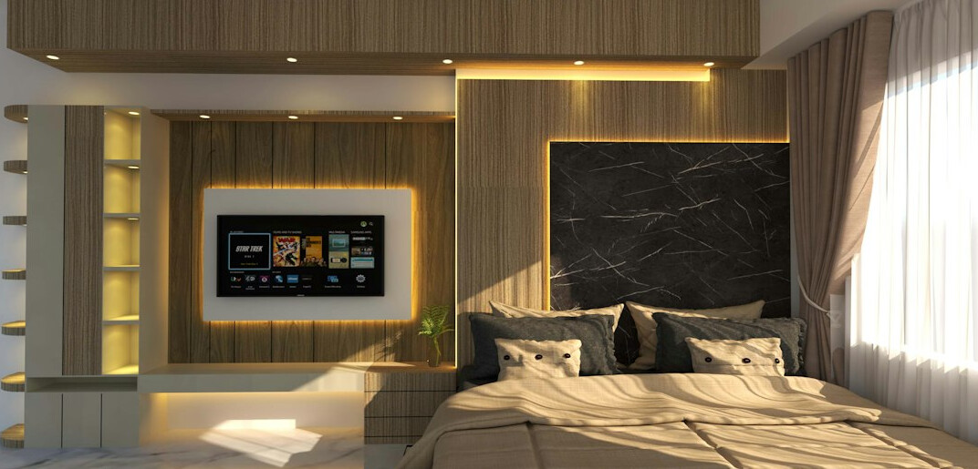 luxury bedroom interior